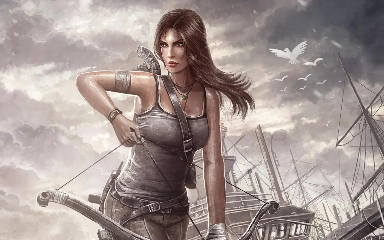 古墓丽影怎么从另一边拿到油桶