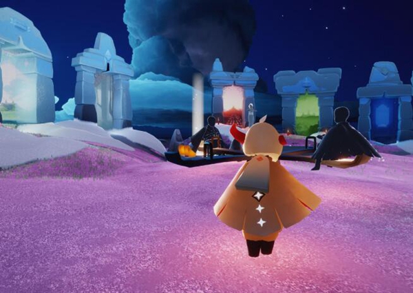 光遇斗篷后面的标志怎么弄