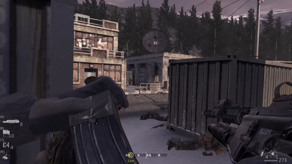 使命召唤4双狙人怎么过关