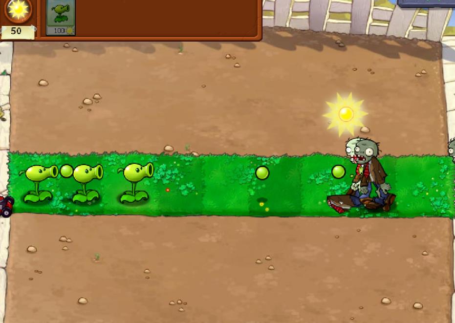 植物大战僵尸里跳跳的僵尸怎么过