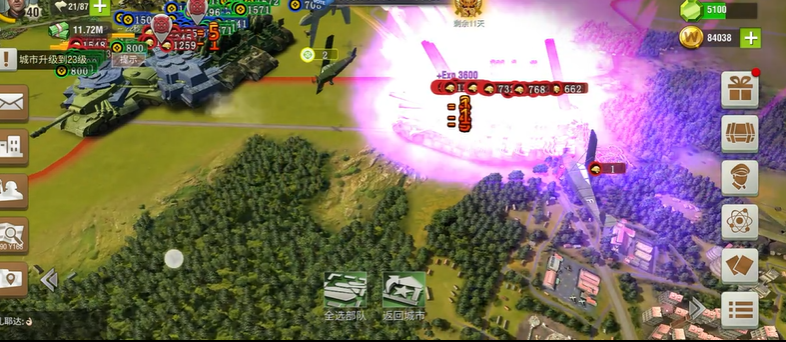 二战风云4级炮塔怎么打