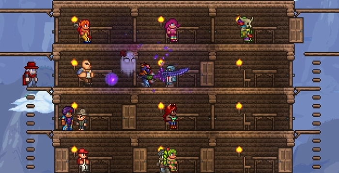 泰拉瑞亚打肉山用什么武器