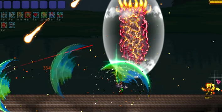 泰拉瑞亚四柱怎么打