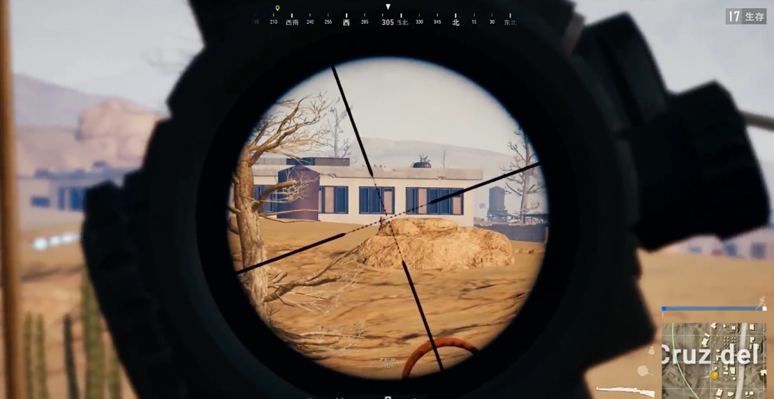 绝地求生枪械变大时什么