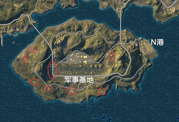 绝地求生98k哪里必刷