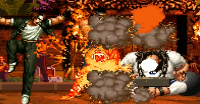 拳皇97草稚京升龙怎么摇