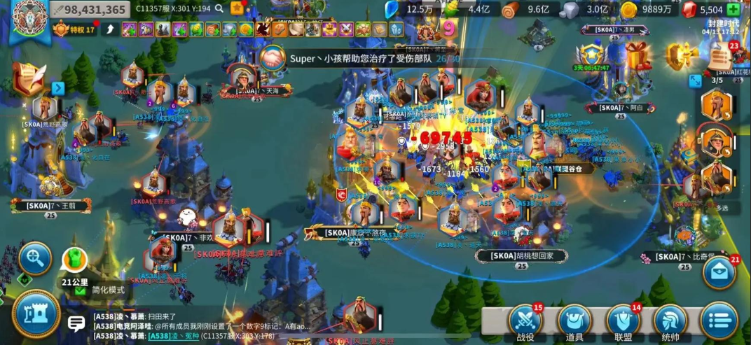 万国觉醒迁城怎么占领关卡
