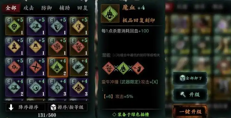影之刃3装备刻印怎么选
