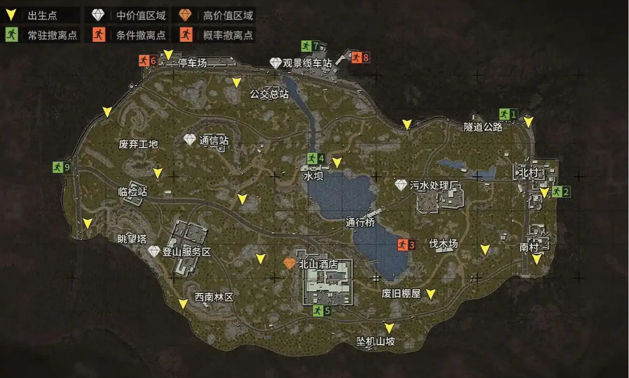 暗区突围北山哪里最适合打狙