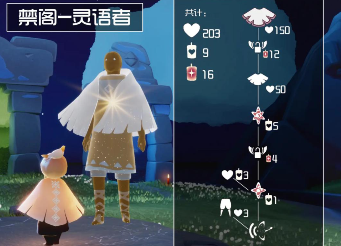 光遇怎么与先祖互换斗篷