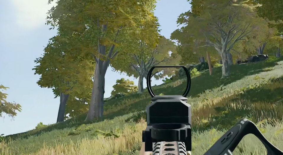 绝地求生怎么改变红点的形状