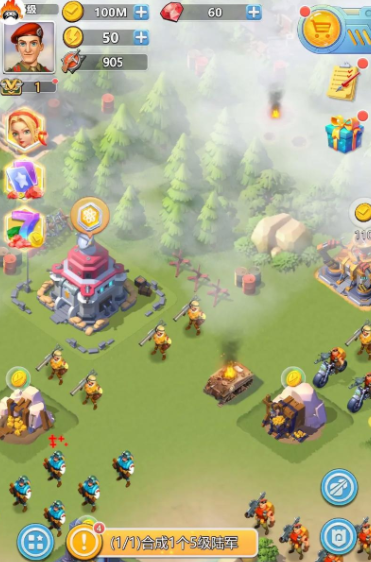 口袋奇兵联盟堡垒有什么用