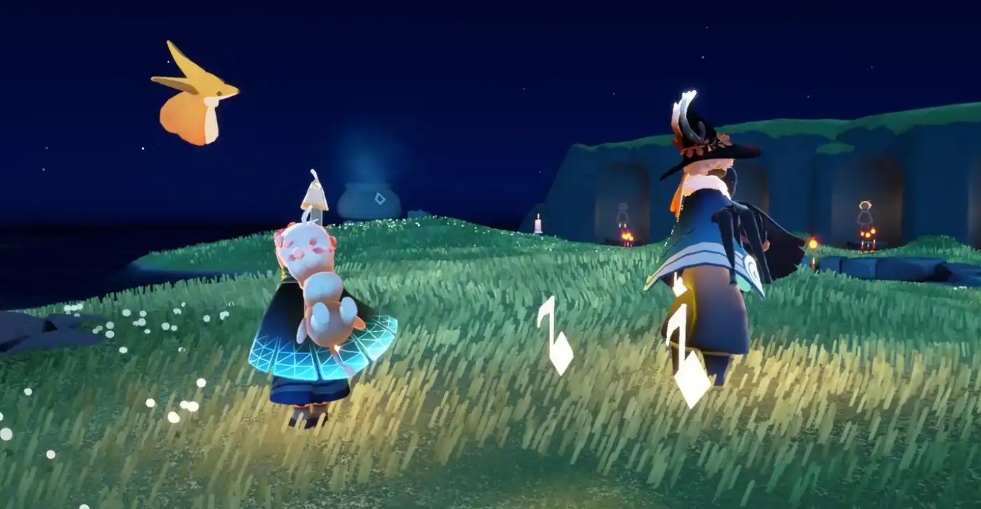 光遇小狐狸怎么摆