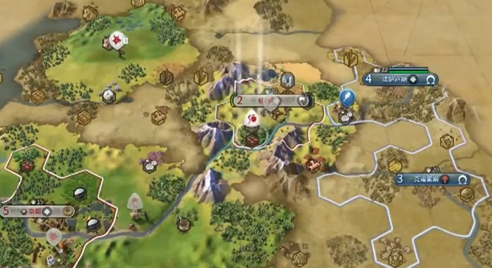 文明6黄金6城什么意思