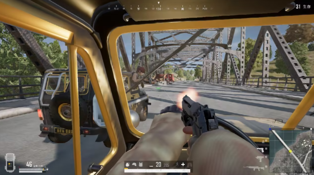 绝地求生载具行驶如何瞄准 绝地求生载具行驶如何瞄准