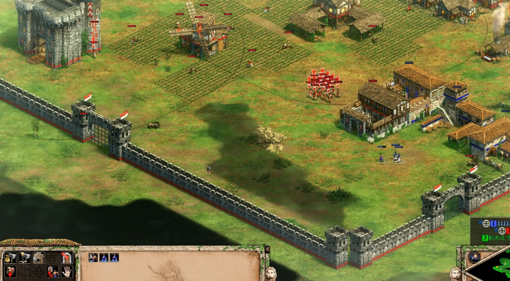 帝国时代2怎么出兵最快