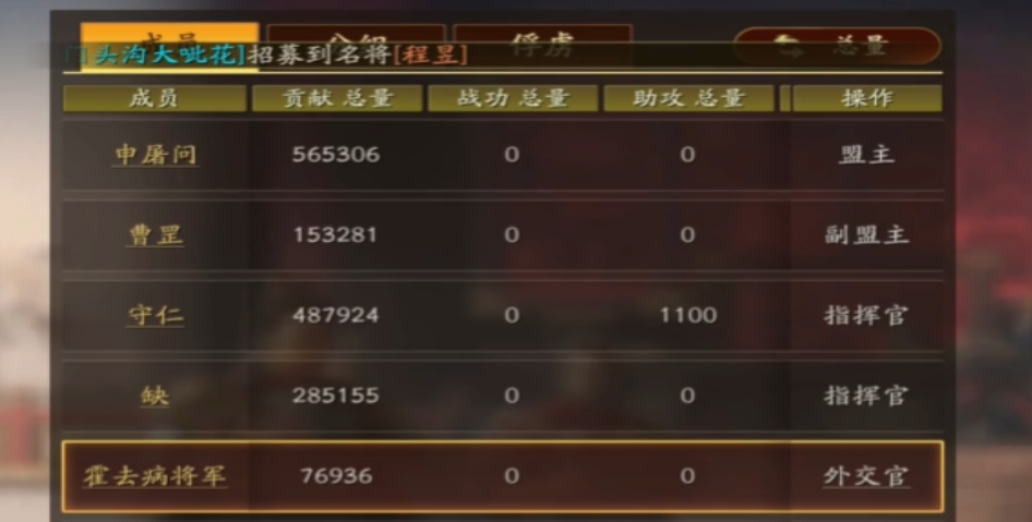 三国志战略版同盟官职如何任命