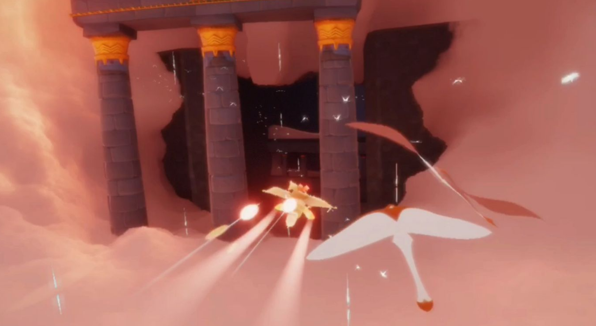 光遇霞谷赛道大门怎么快速到尽头