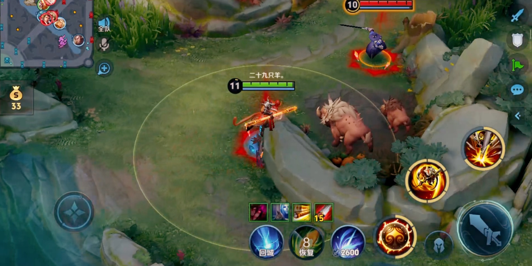 王者荣耀猴子半肉怎么出装