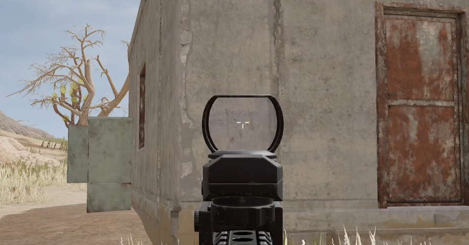 绝地求生怎么改变红点的形状