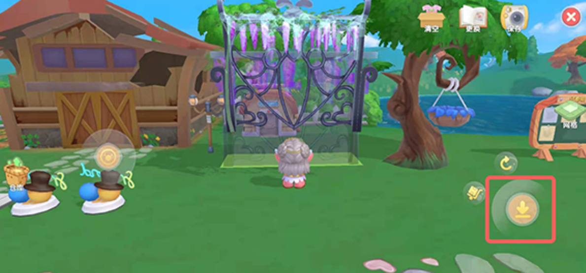 摩尔庄园手游怎么把家具拆开