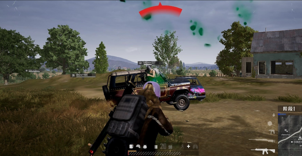 绝地求生开车怎么探头射击