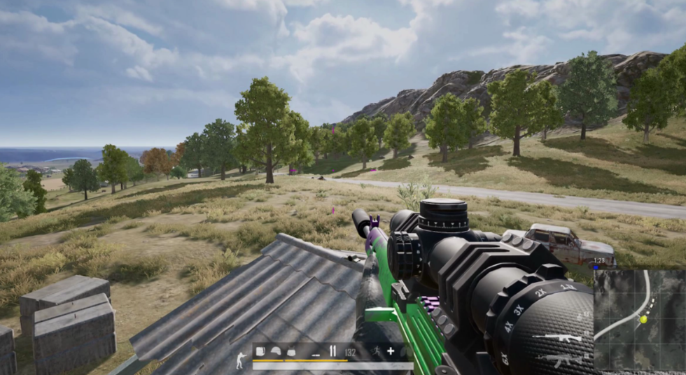 绝地求生狙击枪怎么开枪不关镜