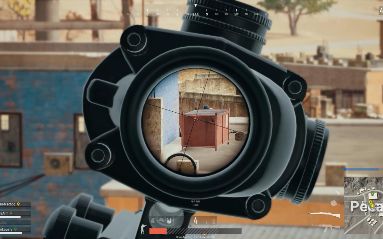 绝地求生狙击枪怎么开枪不关镜