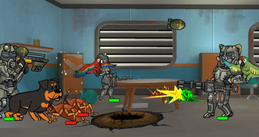 辐射避难所如何打怪物