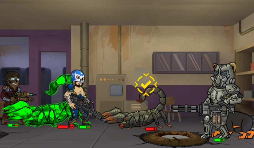 辐射避难所如何打怪物