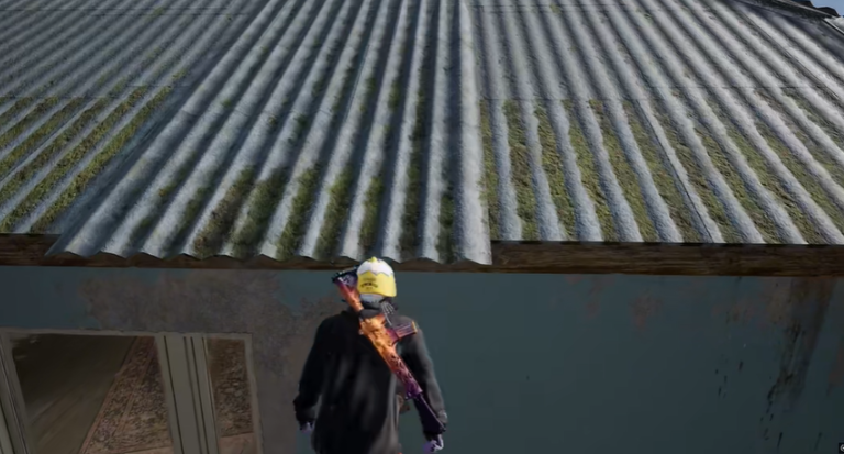 绝地求生沙漠地图怎么上楼顶