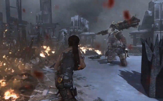 古墓丽影巨人关怎么过