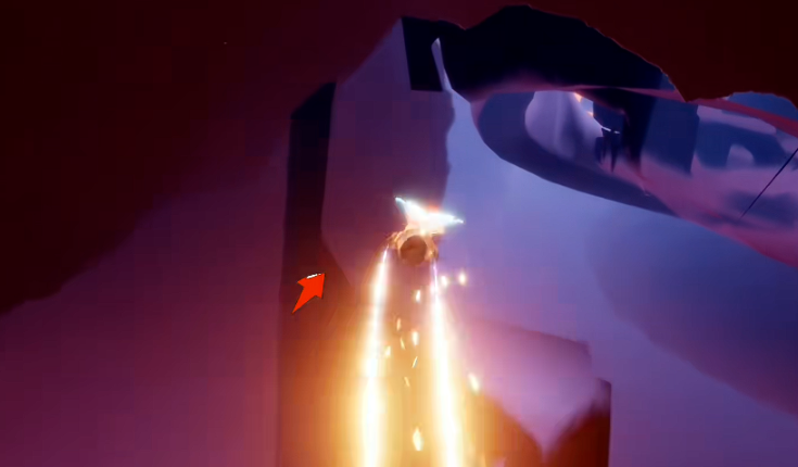 光遇的霞谷云层怎么穿