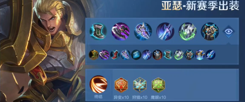 王者荣耀铭文和出装是什么