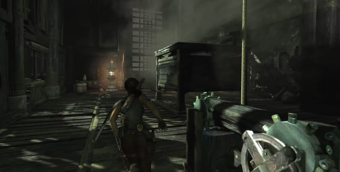 古墓丽影吹风的庙怎么过