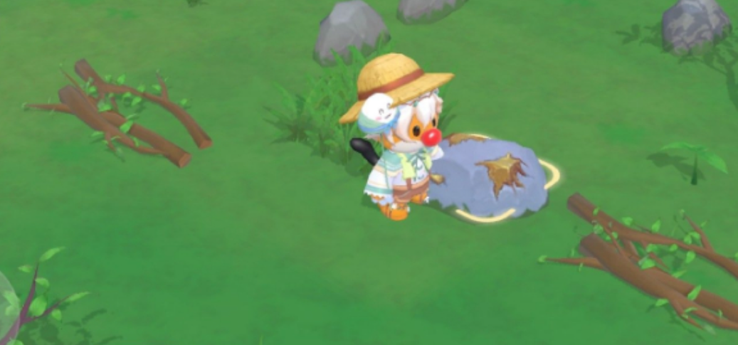 摩尔庄园石头路怎么去除