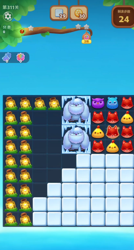 开心消消乐第6009关怎么过