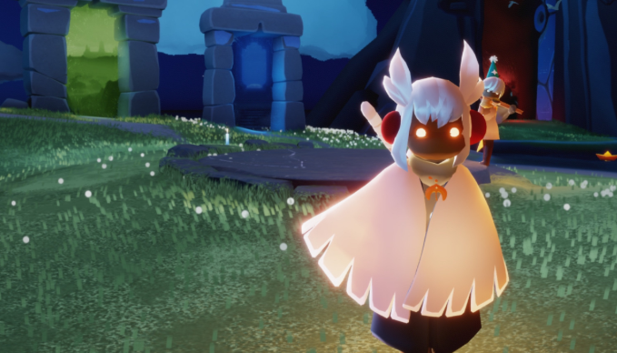 光遇白斗篷搭配什么裤子