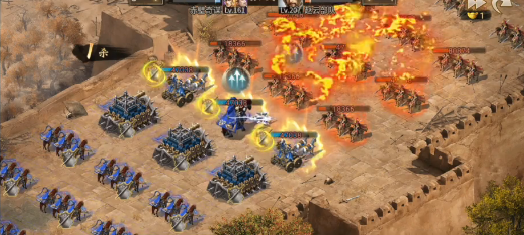 攻城掠地手游赵云怎么过