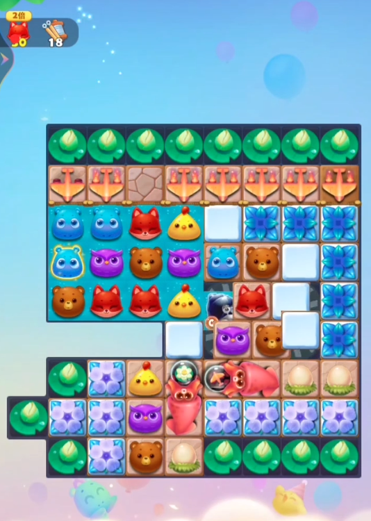 开心消消乐莲花怎么消除 开心消消乐莲花怎么消除