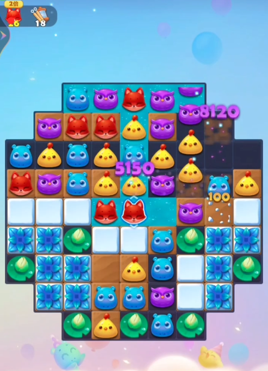 开心消消乐莲花怎么消除 开心消消乐莲花怎么消除