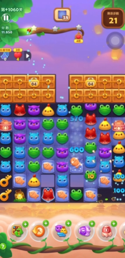 开心消消乐隐藏关1060怎么过