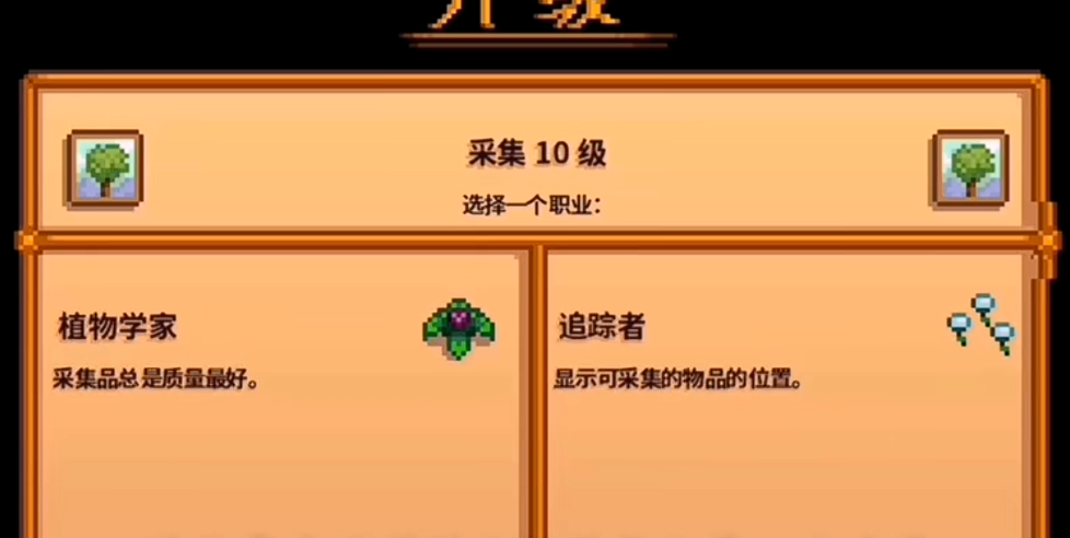 星露谷物语觅食10级怎么选