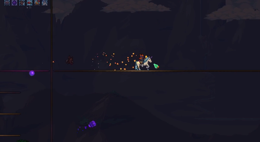 泰拉瑞亚如何弄独角兽坐骑