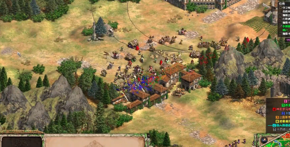 帝国时代2打败乃蛮人怎么玩