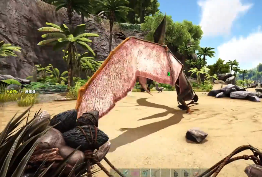 方舟生存进化怎么驯服翼龙