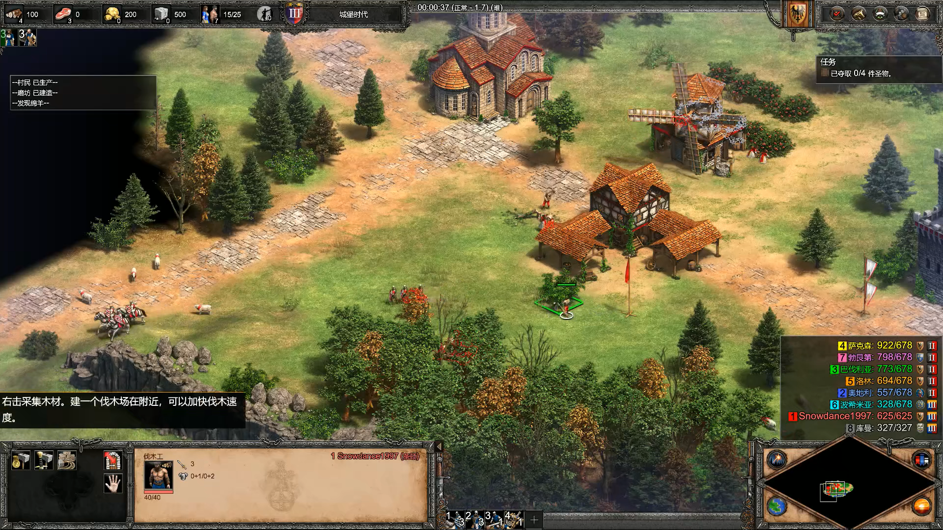 帝国时代2哪个国家城堡厉害一点