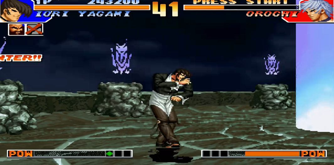 拳皇97倒地后怎么防守