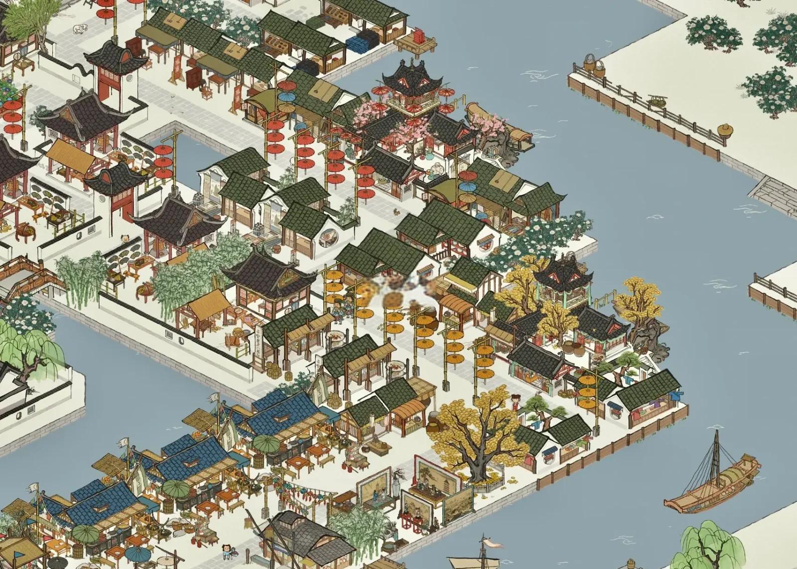 江南百景图龙影有规律吗