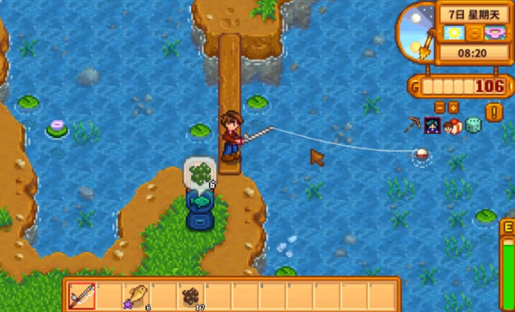 星露谷物语钓鱼用什么鱼竿 星露谷物语钓鱼用什么鱼竿